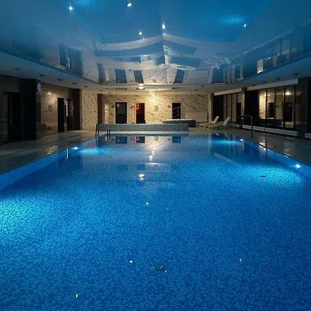 Premium Apartment Eye On Baltic Sea With Panoramic View - Pool & Sauna - Air Conditioning - Free Underground Parking *