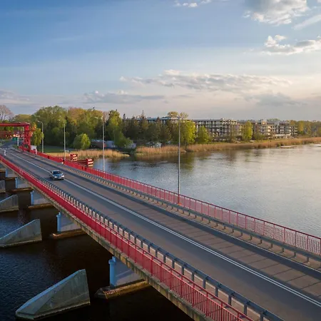 Apartment Premium Apartment Eye On Baltic Sea With Panoramic View - Pool & Sauna - Air Conditioning - Free Underground Parking *