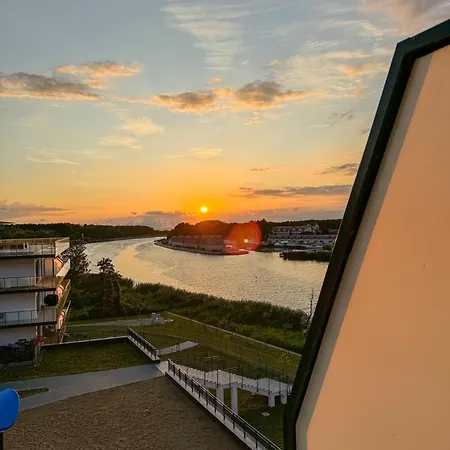 Premium Apartment Eye On Baltic Sea With Panoramic View - Pool & Sauna - Air Conditioning - Free Underground Parking